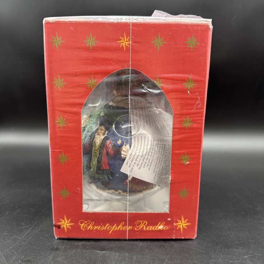 Christopher Radko Santa's Around the World‎ II Christmas Santa 4.5" Ornament